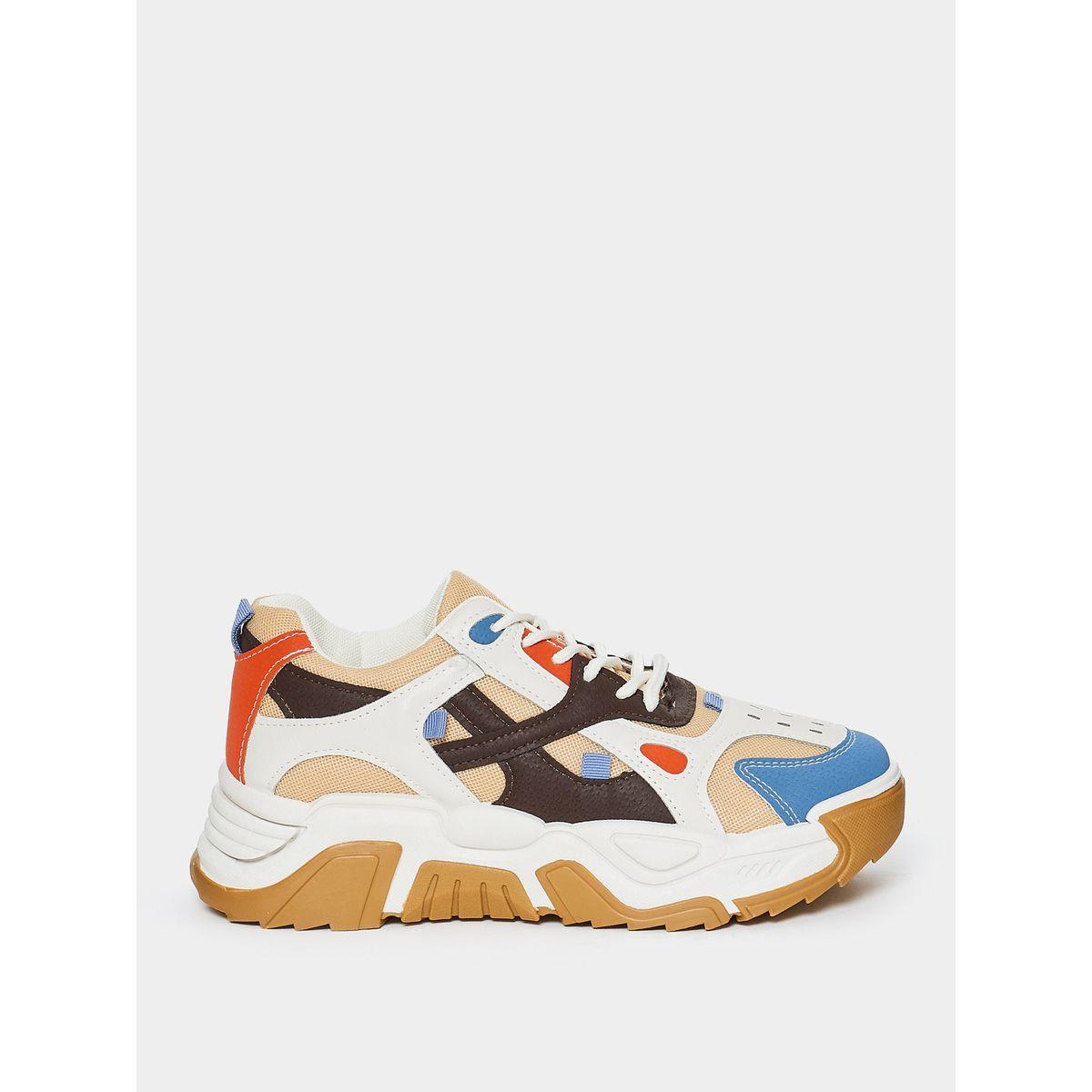 حذاء سنيكرز بنمط كتل الالوان-women-shoes-sneakers-image-2