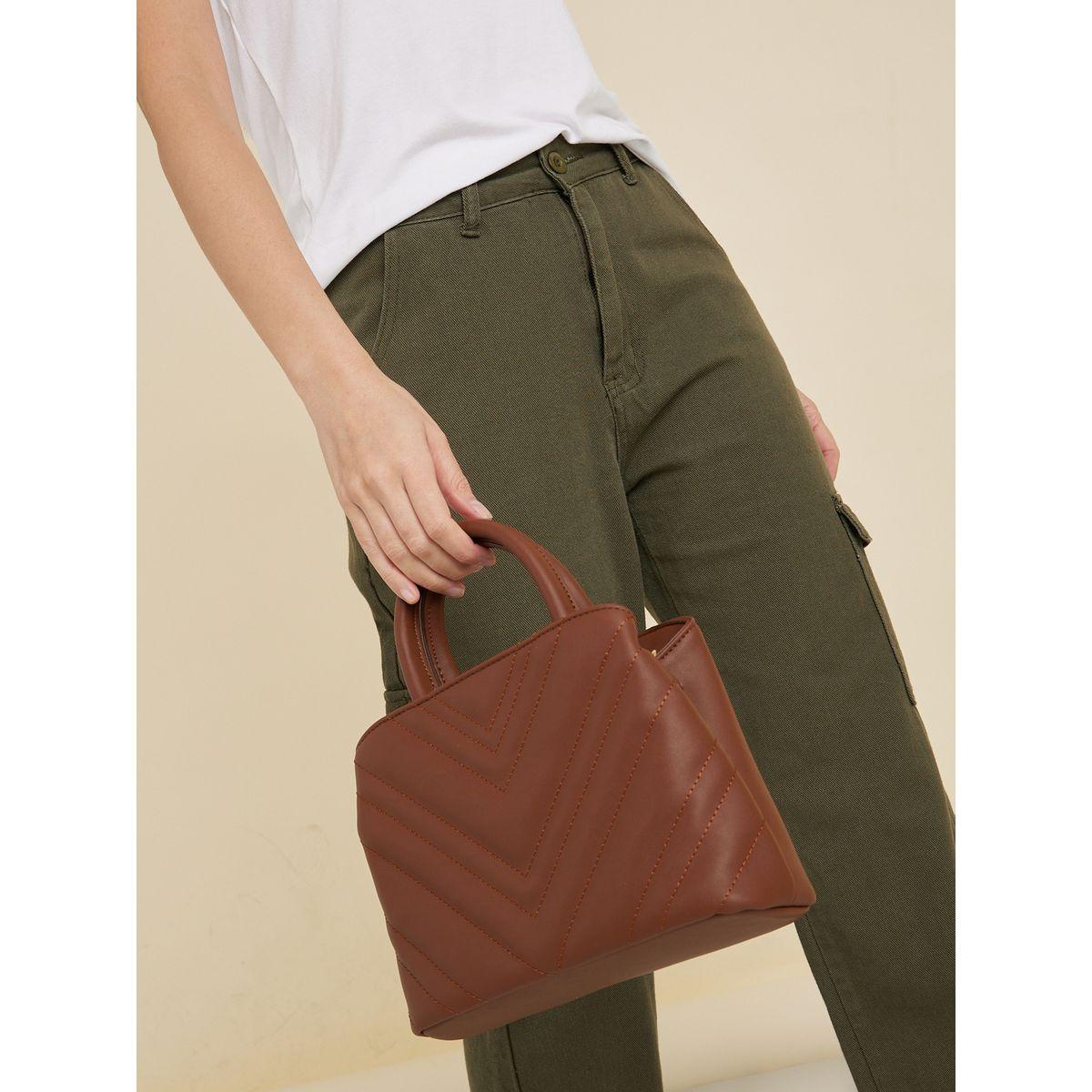 Styli Quilted Satchel Bag-women-bagsandwallets-handbags-image-2