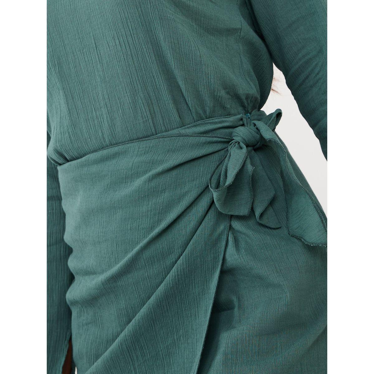 Styli Tie Front Wrap Midi Skirt-women-clothing-bottoms-skirts-image-3