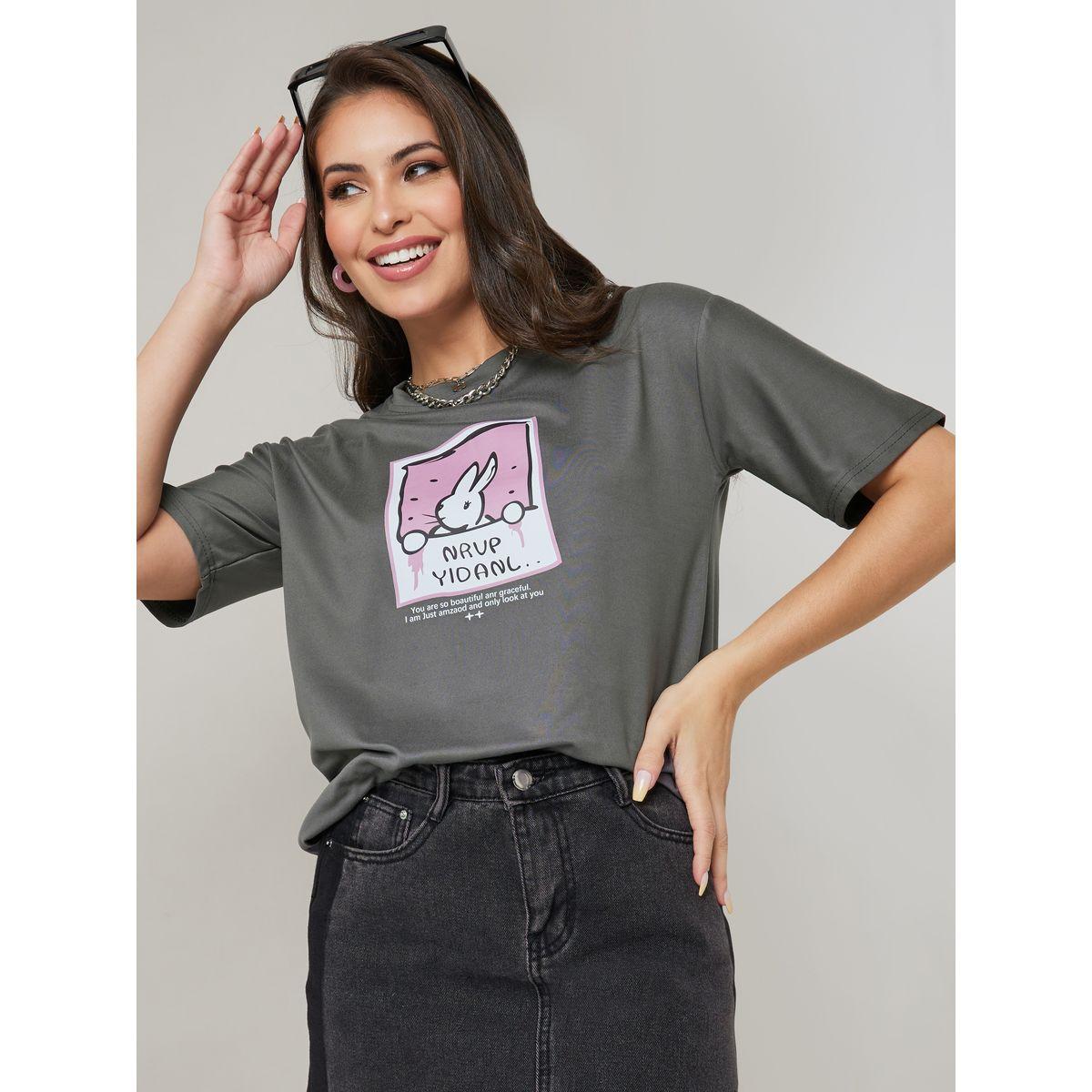 Regular Fit Graphic Print T-Shirt-women-clothing-tshirts-image-1
