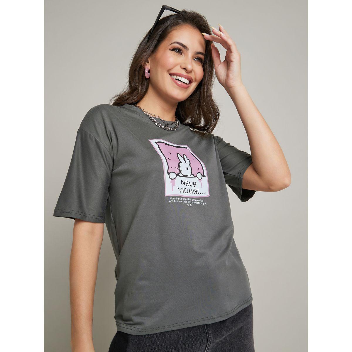 Regular Fit Graphic Print T-Shirt-women-clothing-tshirts-image-3
