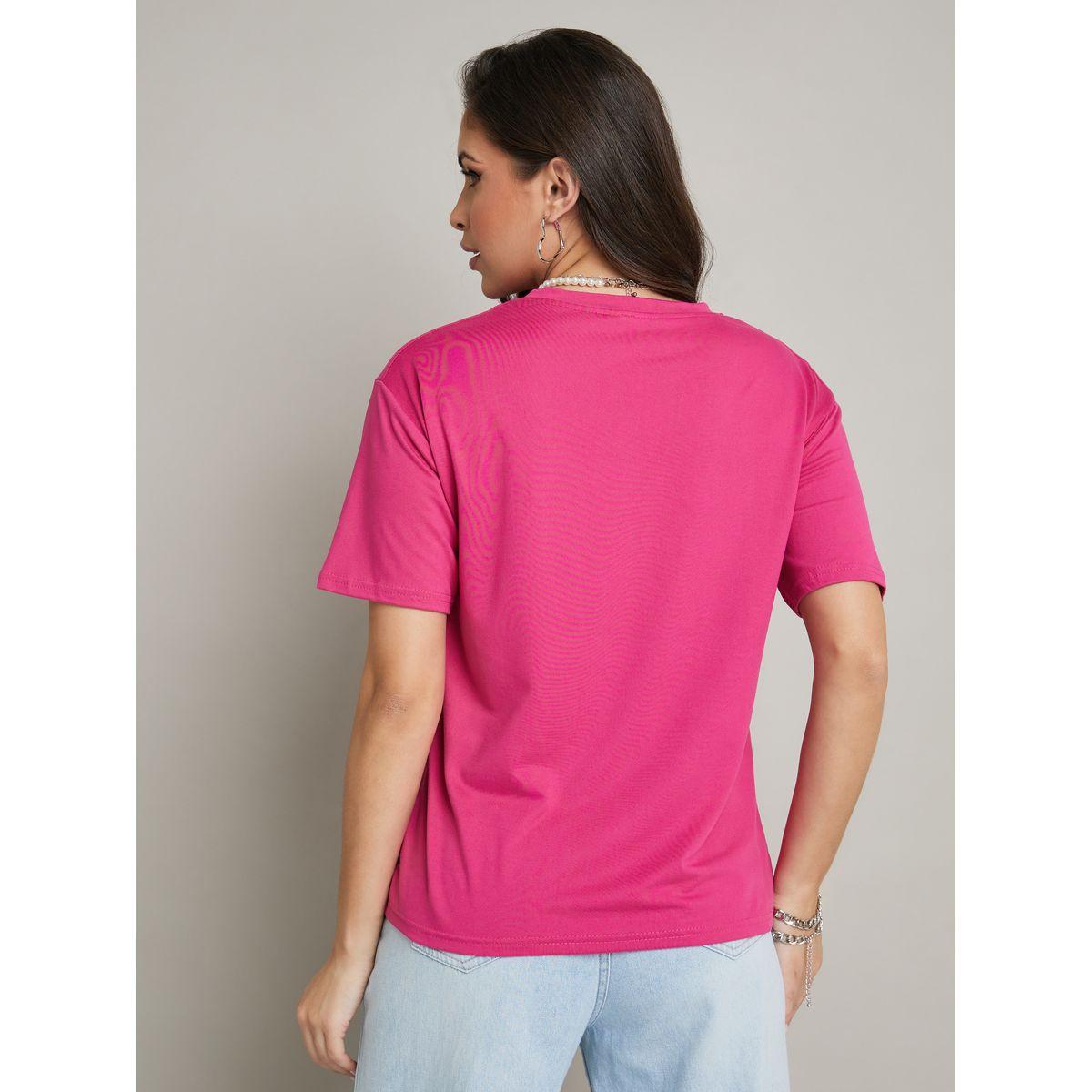 Regular Fit Heart Graphic Print T-Shirt-women-clothing-tshirts-image-5
