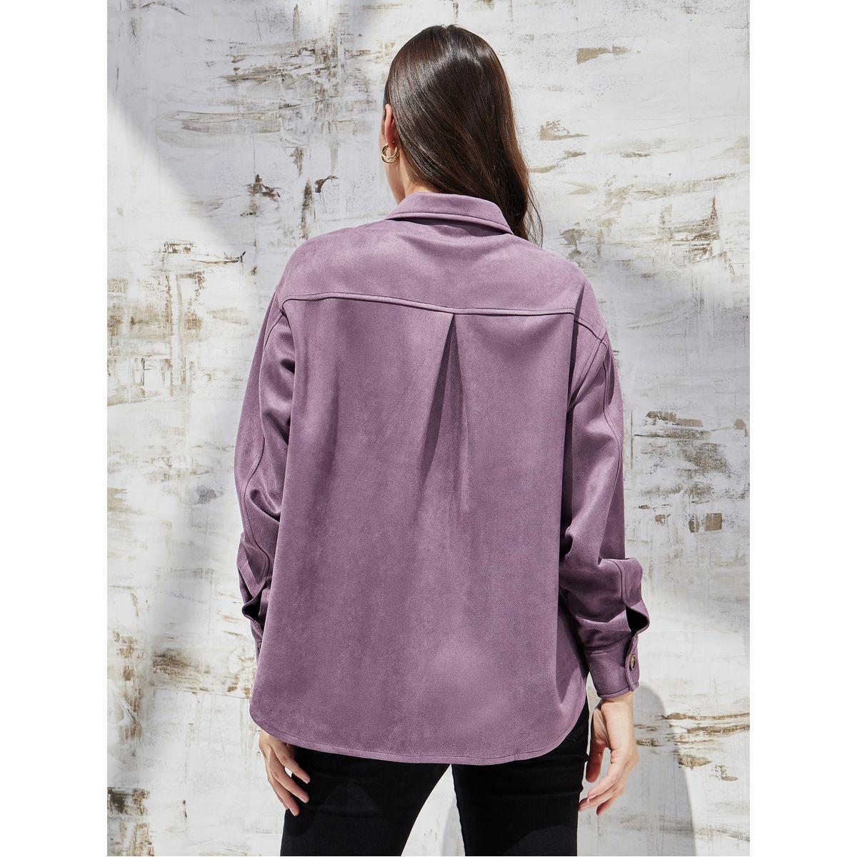 Styli Elevate Oversized Drop Shoulder Suede Look Jacket-women-winterwear-coatsandjackets-jackets-image-7