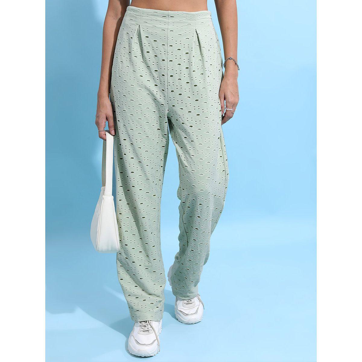 Ketch X Styli High Raised Schiffli Trousers With Folded Pleats-women-clothing-bottoms-trousers-image-6