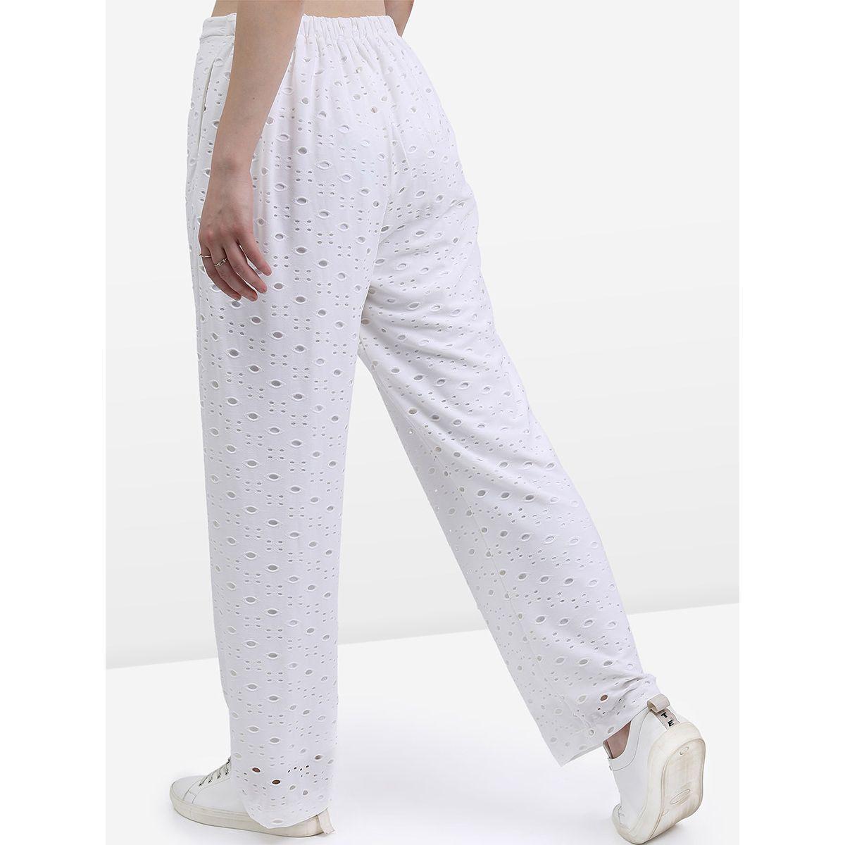 بنطال بتفاصيل فتحات مع كسرات كيتش × ستايلي-women-clothing-bottoms-trousers-image-3
