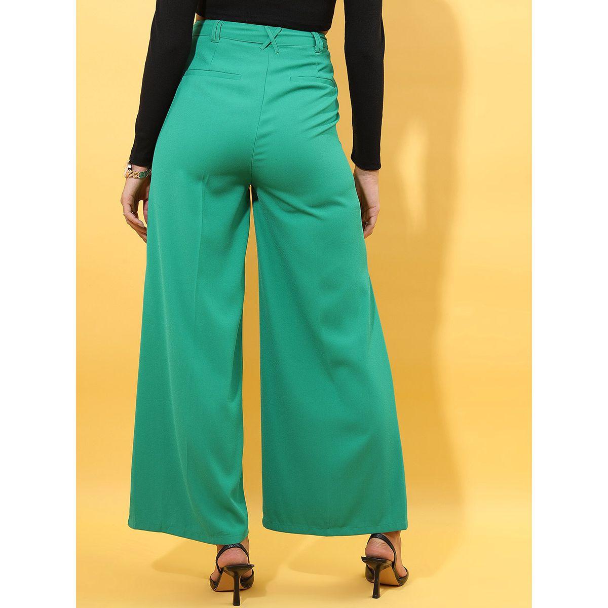 Tokyo Talkies X Styli High Rise Bootcut Trousers With Side Slit-women-clothing-bottoms-trousers-image-3