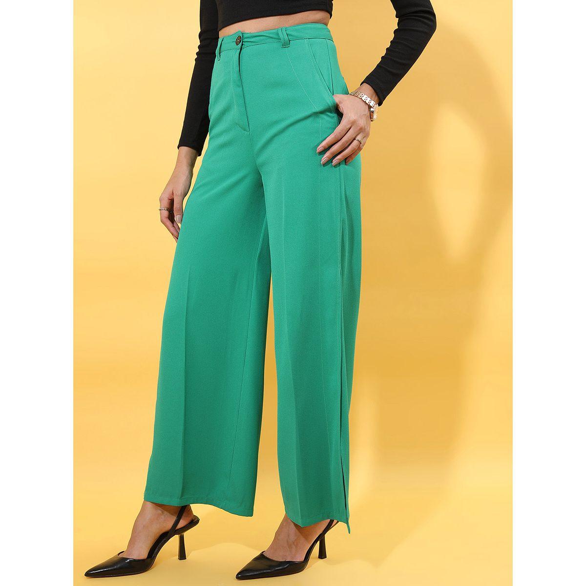 Tokyo Talkies X Styli High Rise Bootcut Trousers With Side Slit-women-clothing-bottoms-trousers-image-4
