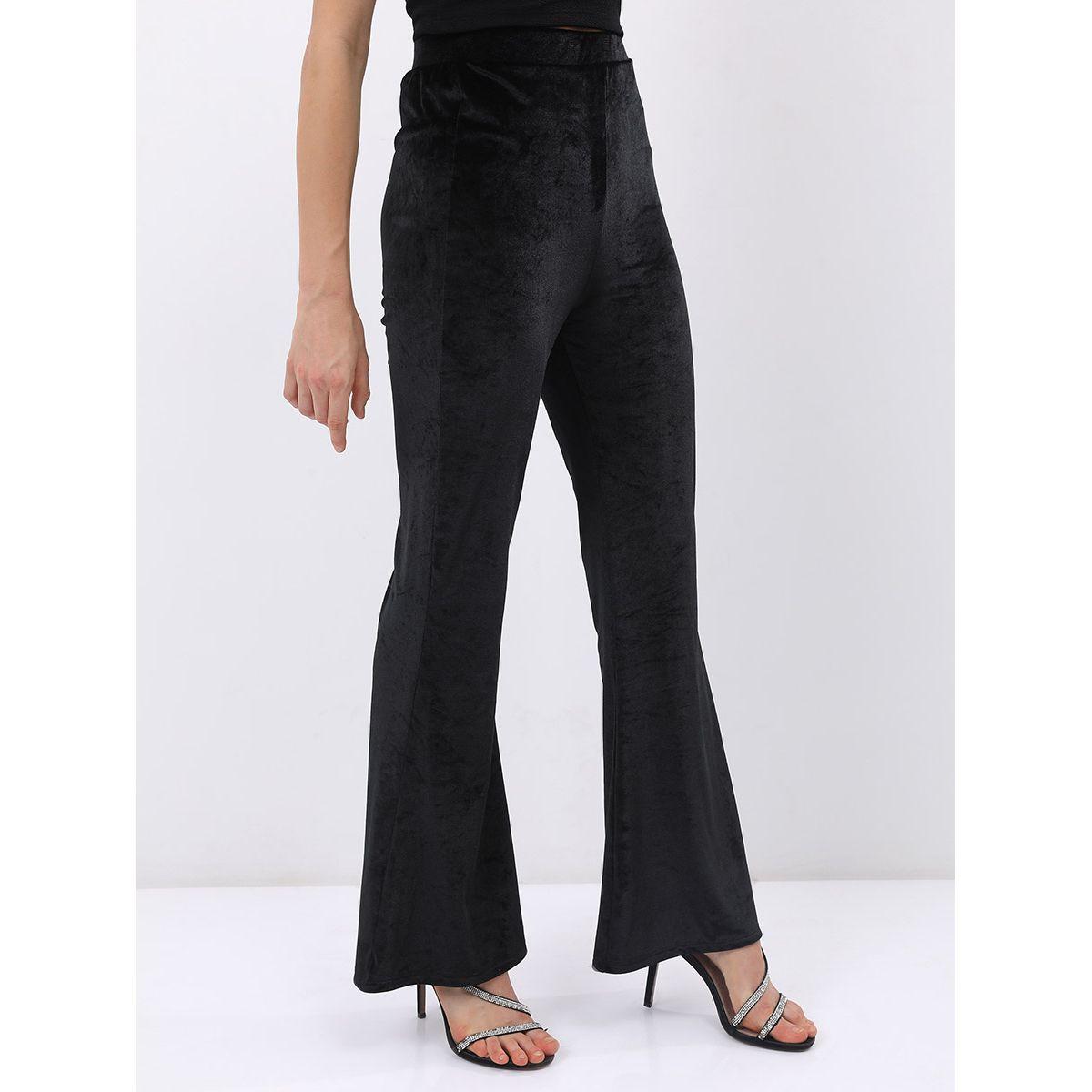 بنطال مخملي بخصر عالي طوكيو توكيز × ستايلي-women-clothing-bottoms-trousers-image-6