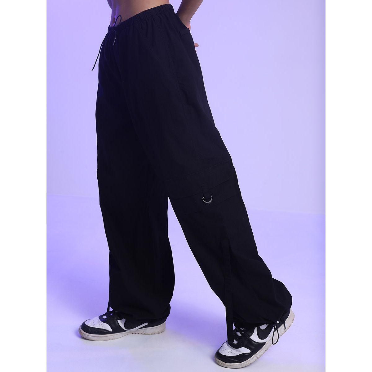 بنطال باراشوت بنمط كارجو طوكيو توكيز × ستايلي-women-clothing-bottoms-trousers-image-4