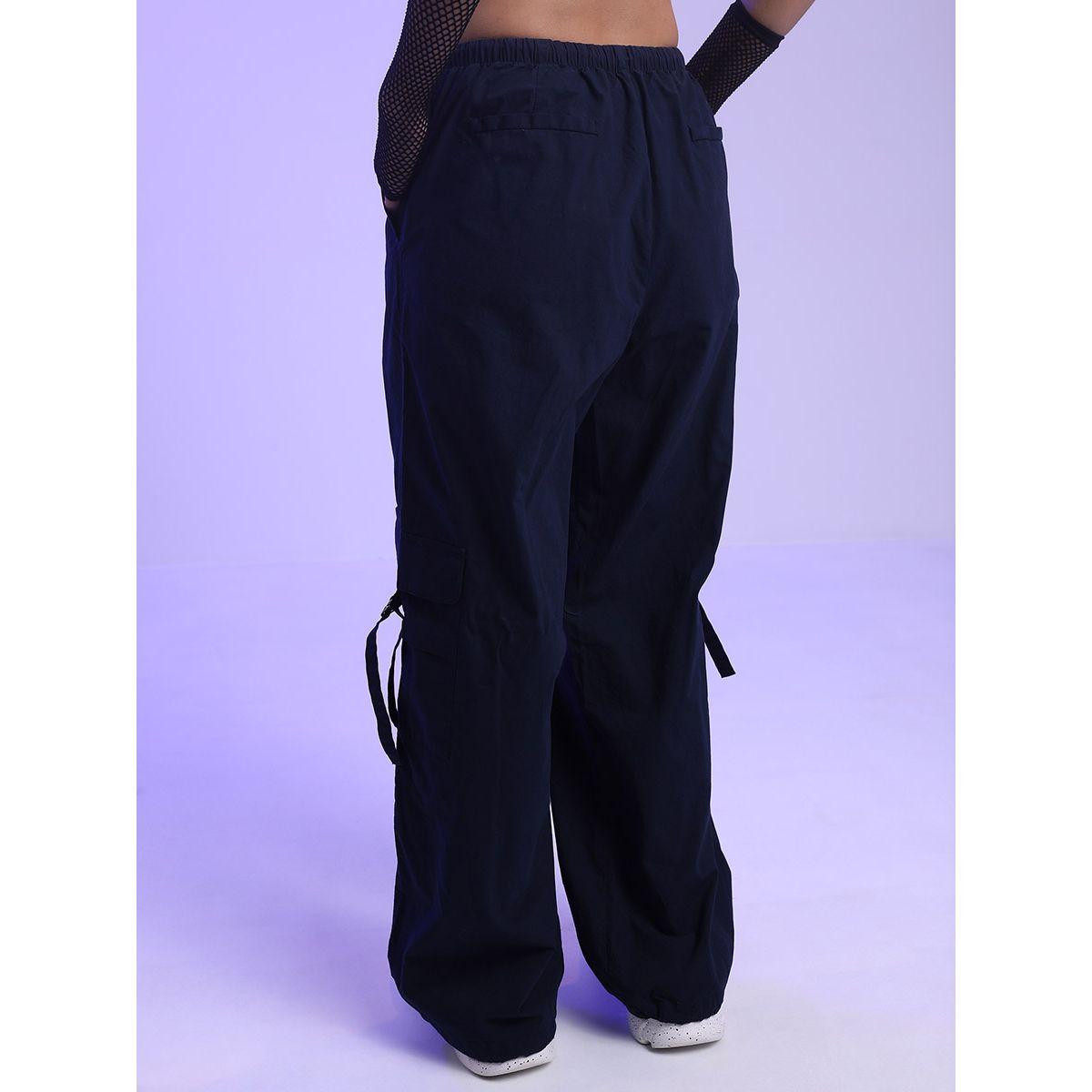 Tokyo Talkies X Styli Parachute Cargo Pants-women-clothing-bottoms-trousers-image-3