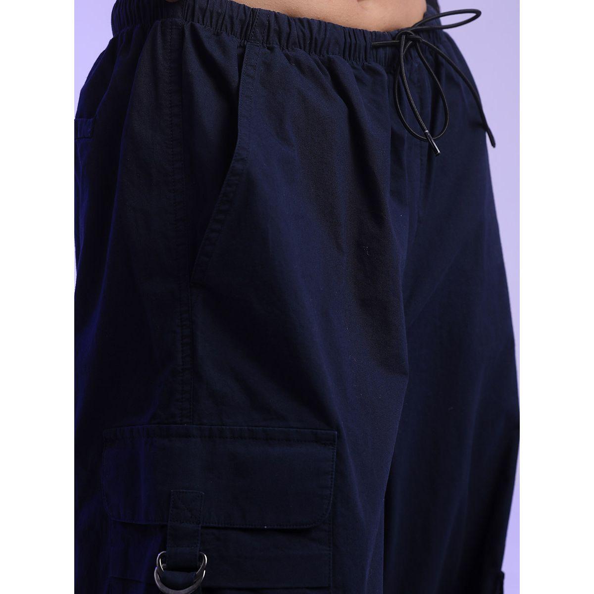 Tokyo Talkies X Styli Parachute Cargo Pants-women-clothing-bottoms-trousers-image-5