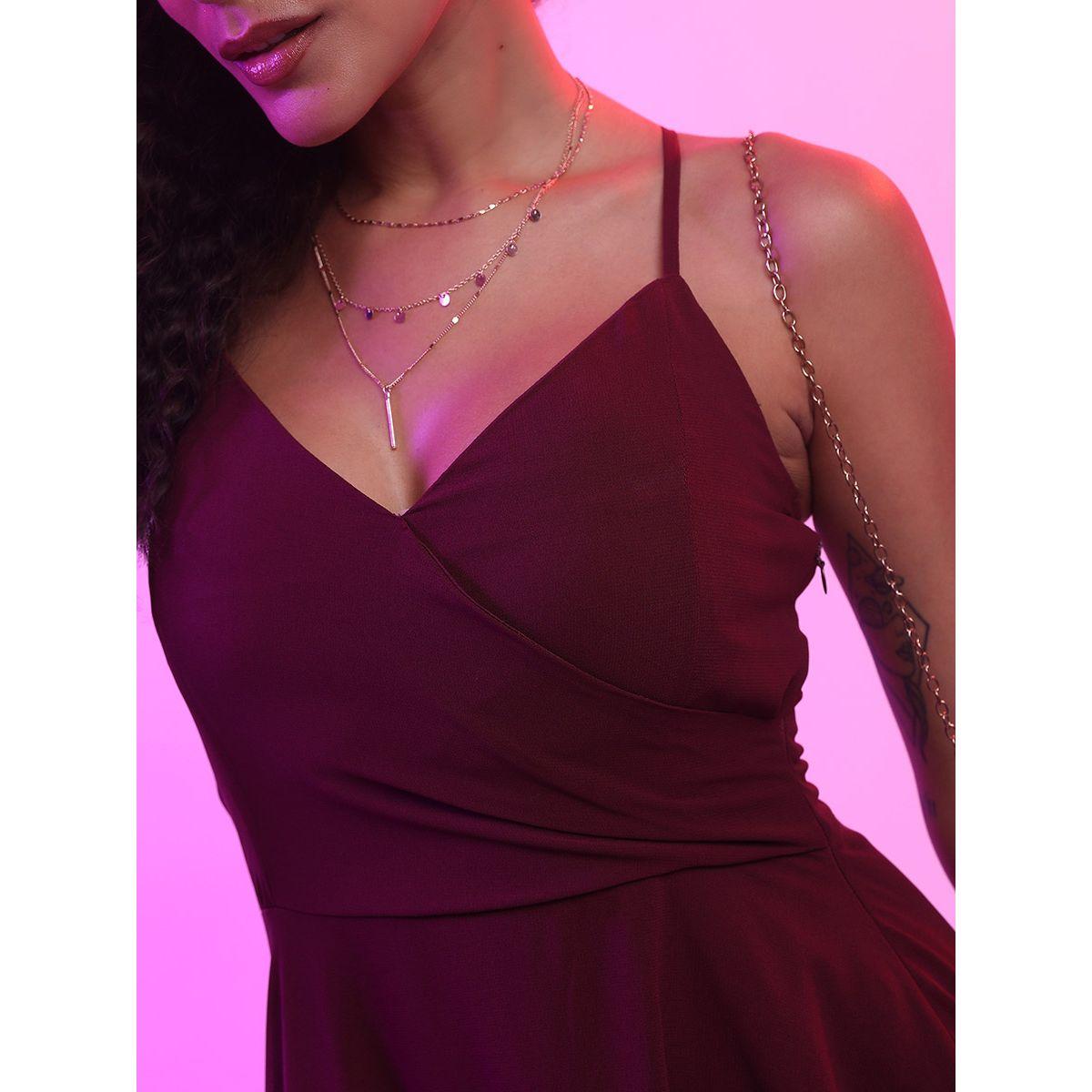 Tokyo Talkies X Styli Ruffle Hem Wrap Front Maxi Dress-women-clothing-dresses-image-5