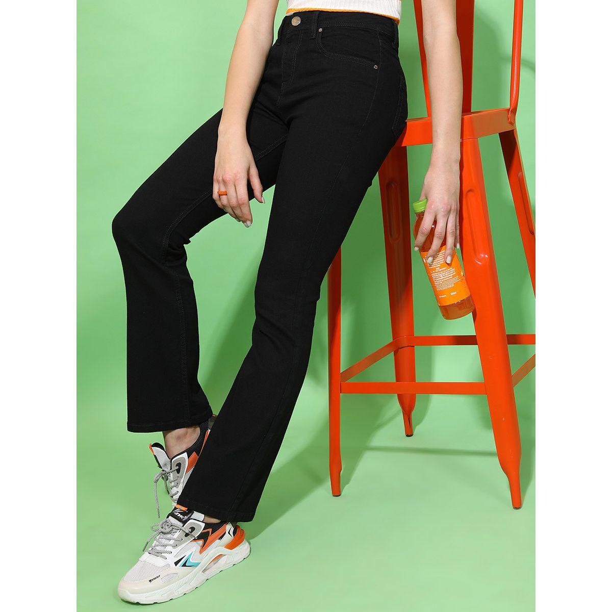 جينز واسع الأرجل بخصر عالي طوكيو توكيز × ستايلي-women-clothing-bottoms-jeans-image-1