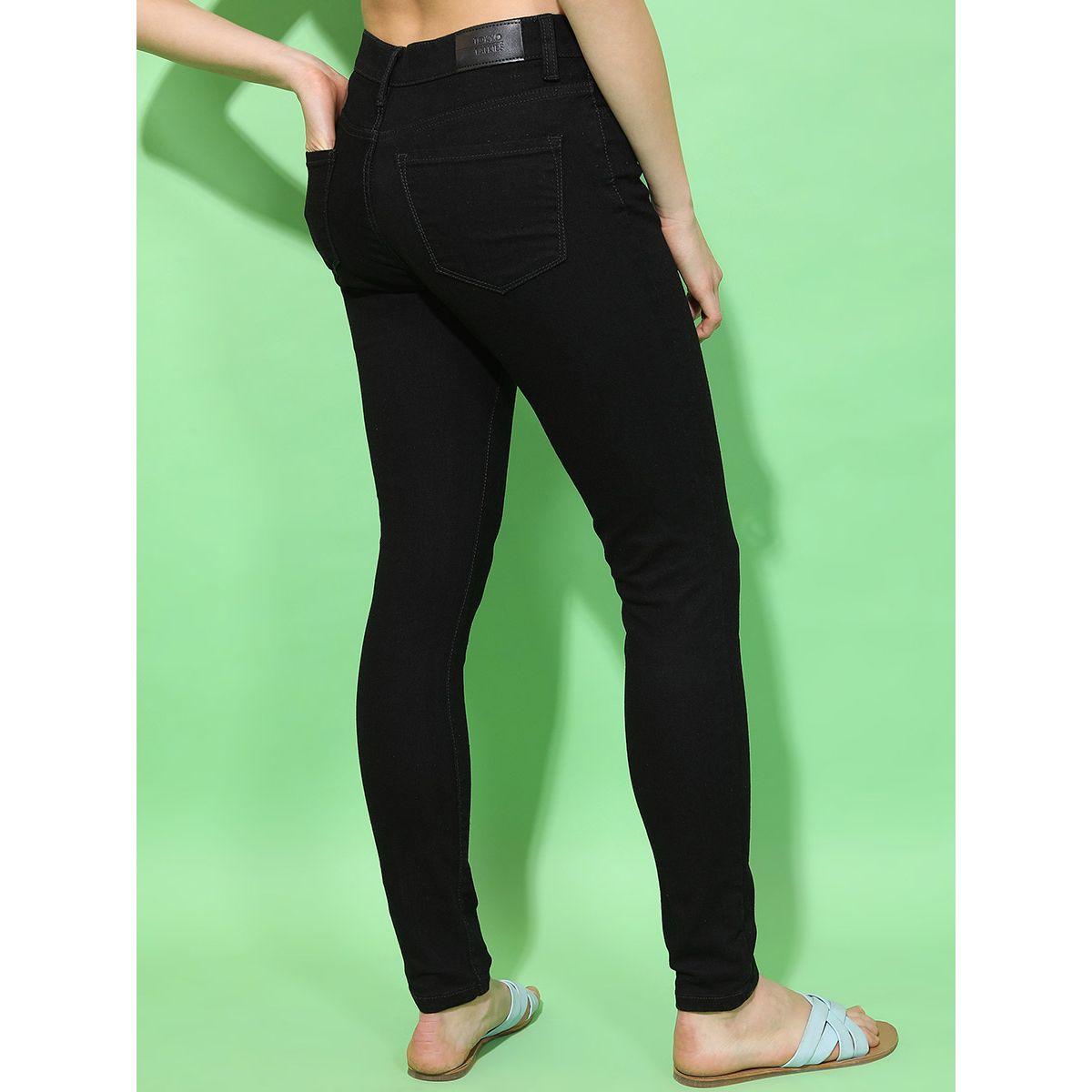 جينز بقصة ضيقة وخصر عالي طوكيو توكيز × ستايلي-women-clothing-bottoms-jeans-image-3