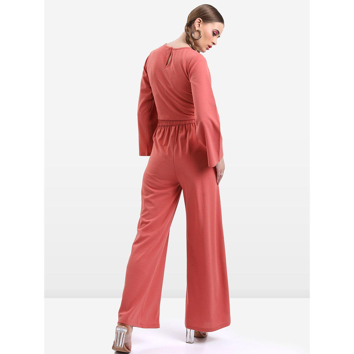 Ketch X Styli Cross Strap Crop Top & Flared Pant Set-women-clothing-coordsets-image-3