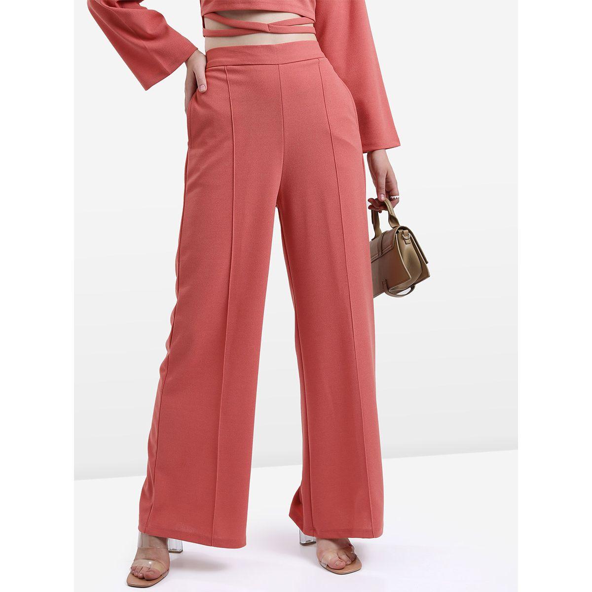 Ketch X Styli Cross Strap Crop Top & Flared Pant Set-women-clothing-coordsets-image-6