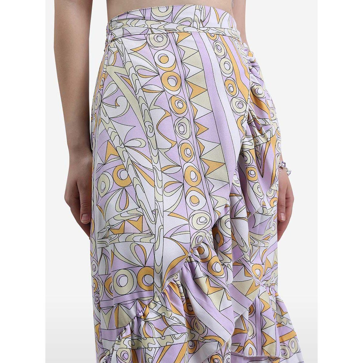 Ketch X Styli Printed Crop Top & Asymmetric Skirt Set With Ruffle Hem-women-clothing-coordsets-image-6