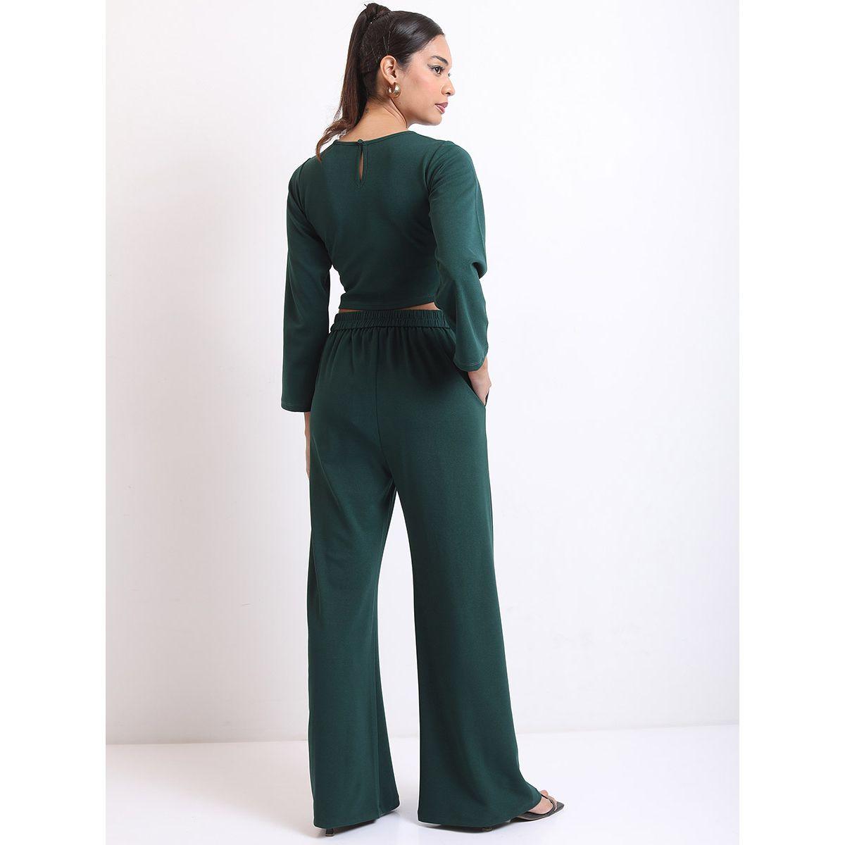 Ketch X Styli Cross Strap Crop Top & Flared Pant Set-women-clothing-coordsets-image-3