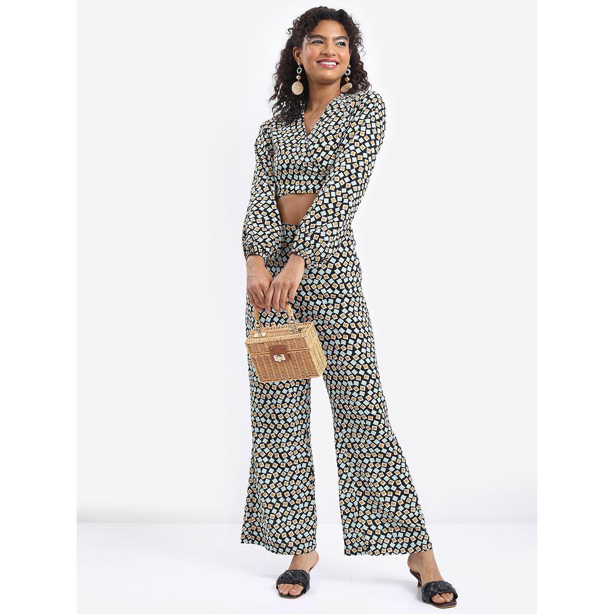 Tokyo Talkies X Styli All Over Print Crop Top & Trouser Co-Ord Set-women-clothing-coordsets-image-1