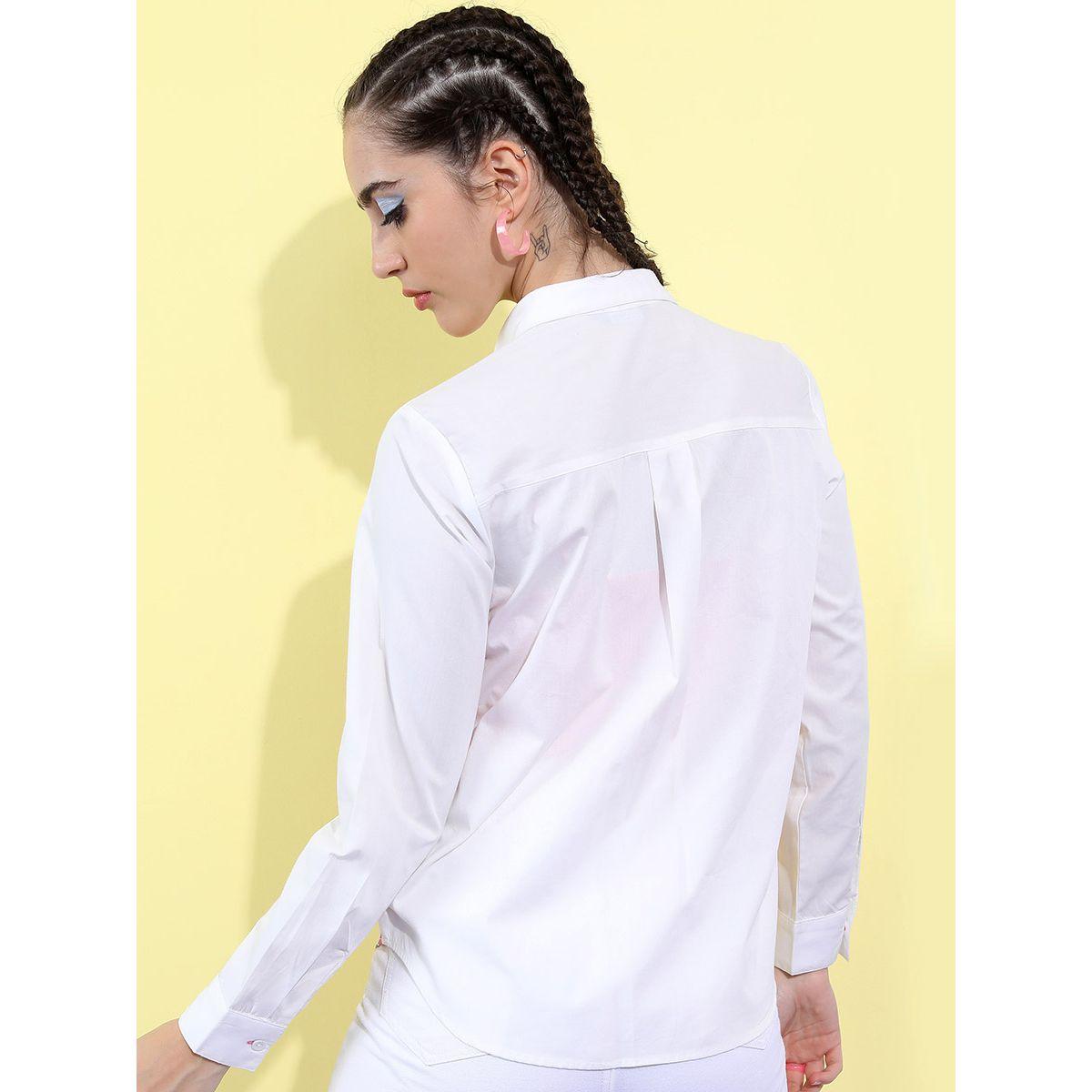 بلوزة مخططة بقصة عادية طوكيو توكيز × ستايلي-women-clothing-shirtsandblouses-shirts-image-3