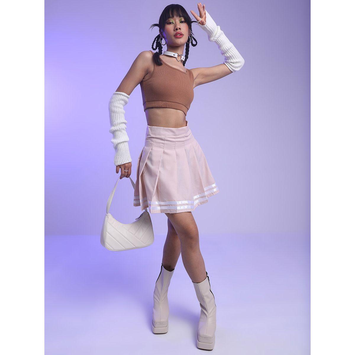 Tokyo Talkies X Styli Solid Knit Crop Top With Wide Band-women-clothing-shirtsandblouses-blouses-image-2