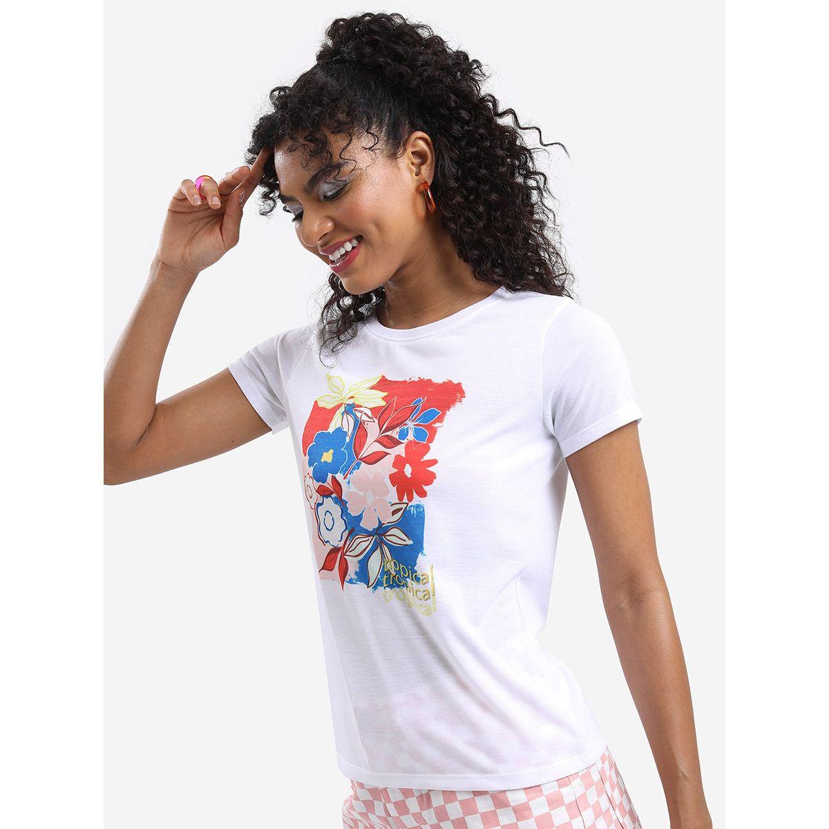 Tokyo Talkies X Styli Regular Fit Flower Print T-Shirt-women-clothing-tshirts-image-4