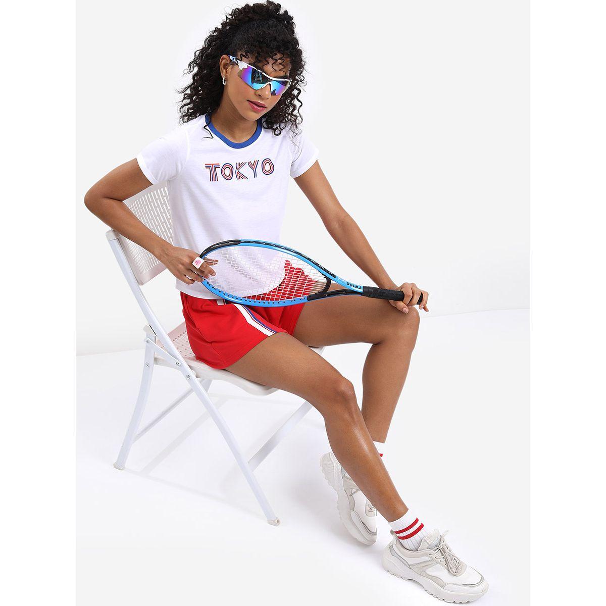 تيشيرت كاجوال بقصة عادية طوكيو توكيز × ستايلي-women-clothing-tshirts-image-2