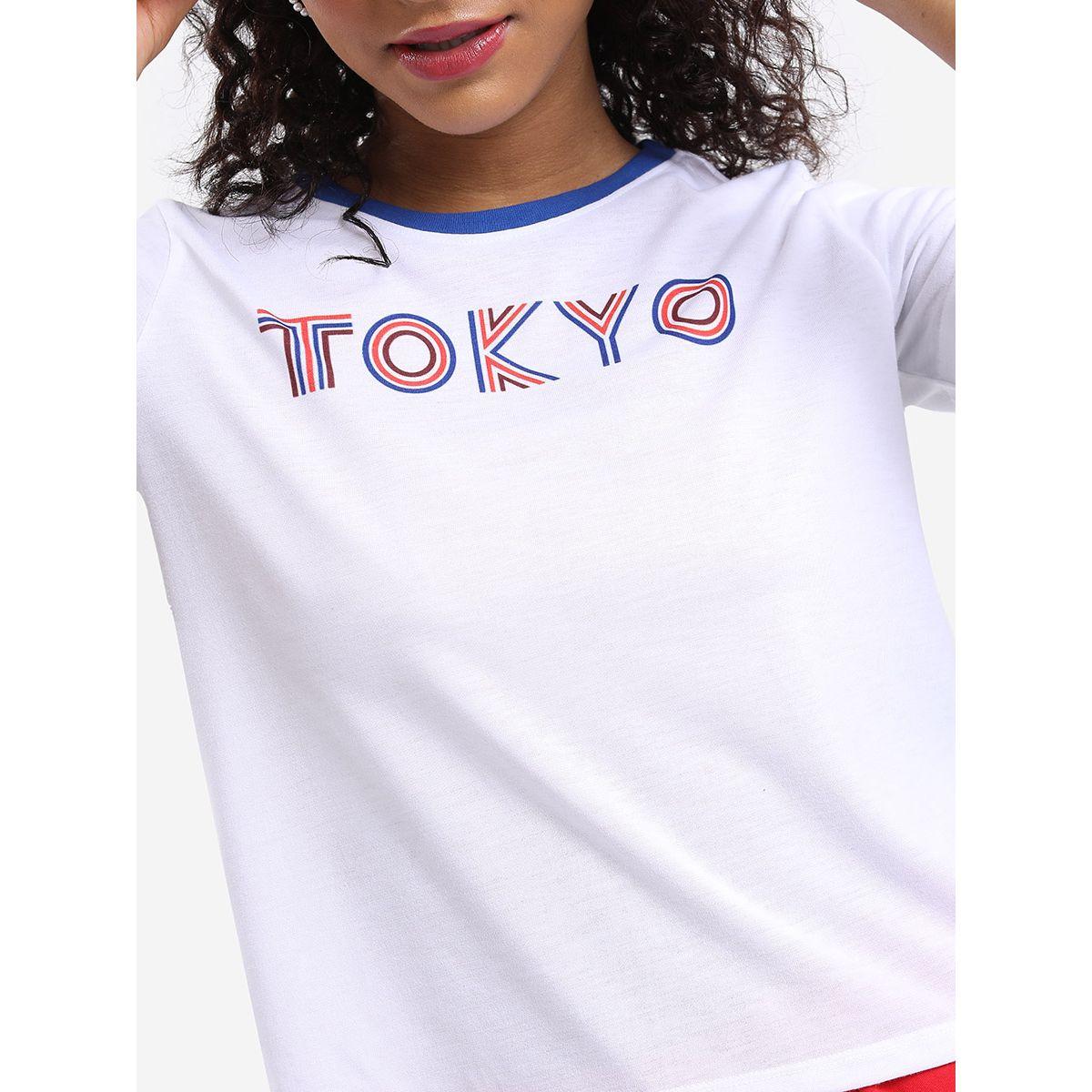 Tokyo Talkies X Styli Regular Fit Tokyo Print Ringer T-Shirt-women-clothing-tshirts-image-5