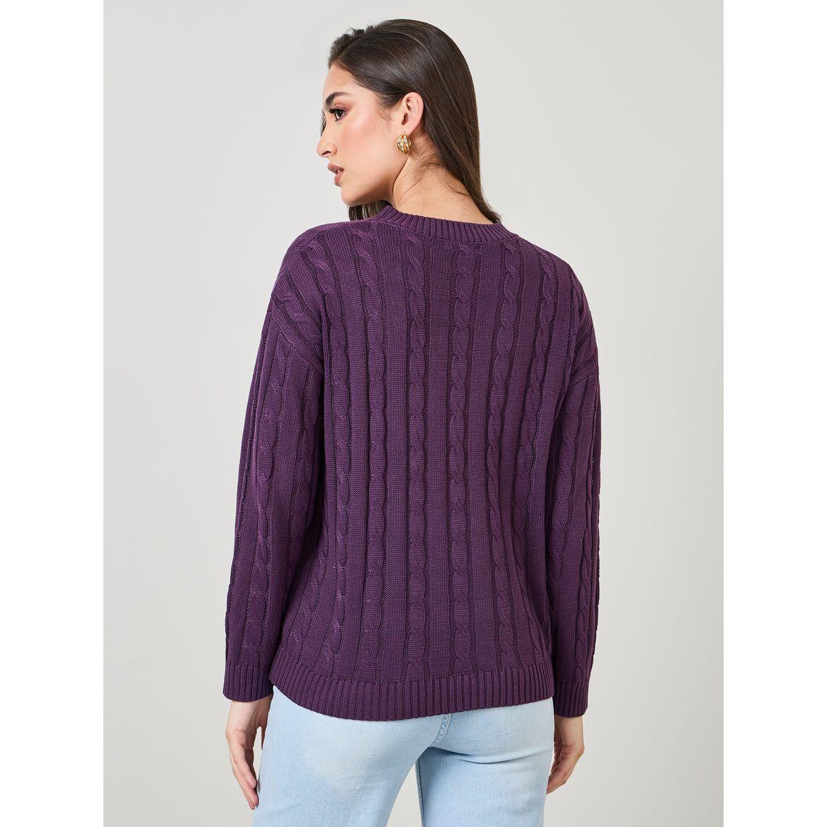 سويتر سادة بقصة بوكسي-women-clothing-cardigansandjumpers-jumpers-image-4