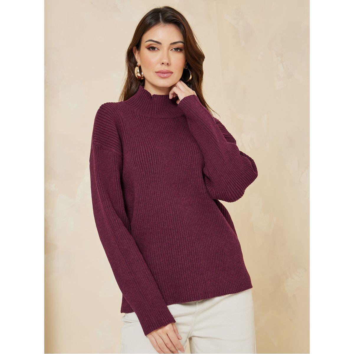 Styli Regular Fit Ribbed High Neck Sweater-women-clothing-cardigansandjumpers-jumpers-image-3