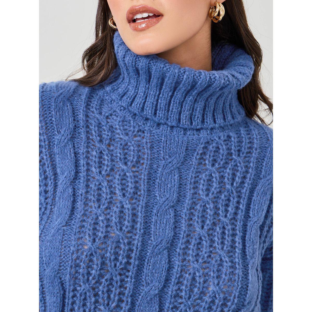 Styli Oversized Cable Knit Turtle Neck Sweater-women-clothing-cardigansandjumpers-jumpers-image-4