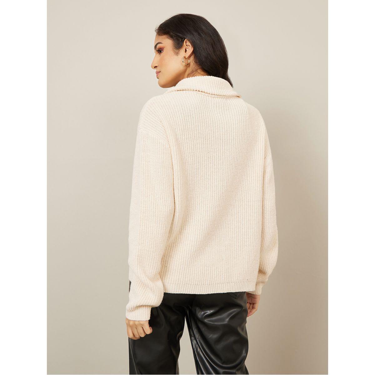 كارديجان محبوك بسحّاب غلق-women-winterwear-cardigansandjumpers-cardigans-image-5