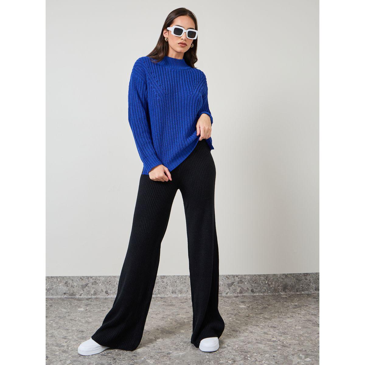 Styli Regular Fit Chunky Knit High Neck Sweater-women-clothing-cardigansandjumpers-jumpers-image-2