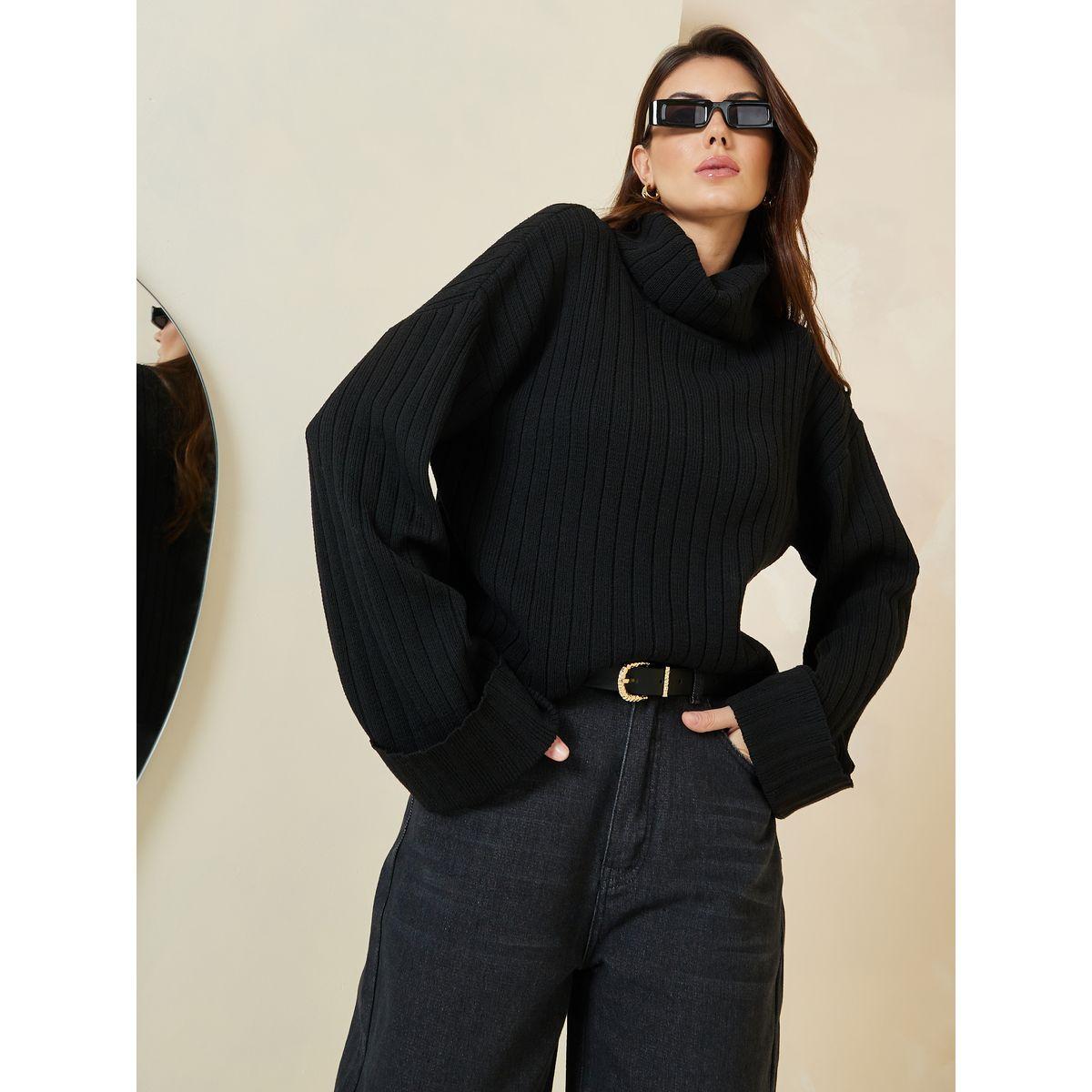 Styli Ribbed Boxy Fit Turtle Neck Sweater-women-clothing-cardigansandjumpers-jumpers-image-5