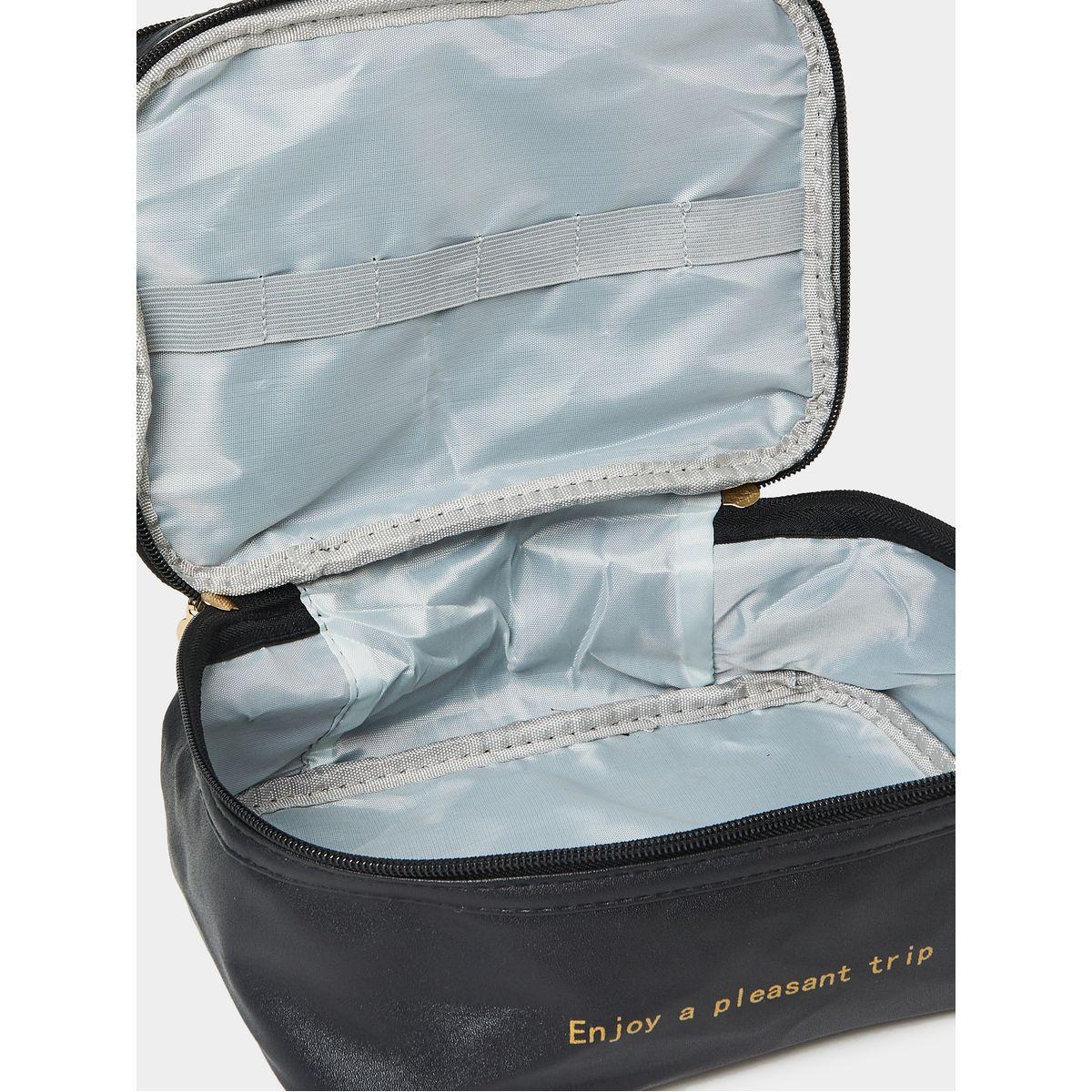 Styli Slogan Print Washbag-travel-accessories-image-4