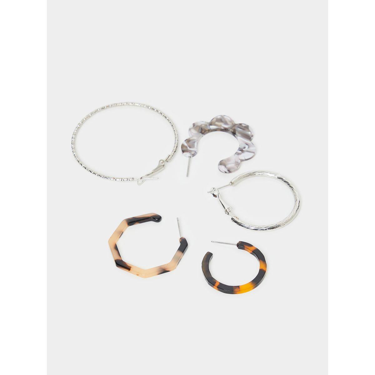 مجموعة من 5 اقراط متنوعة-women-watchesandjewellery-jewellery-earrings-image-2