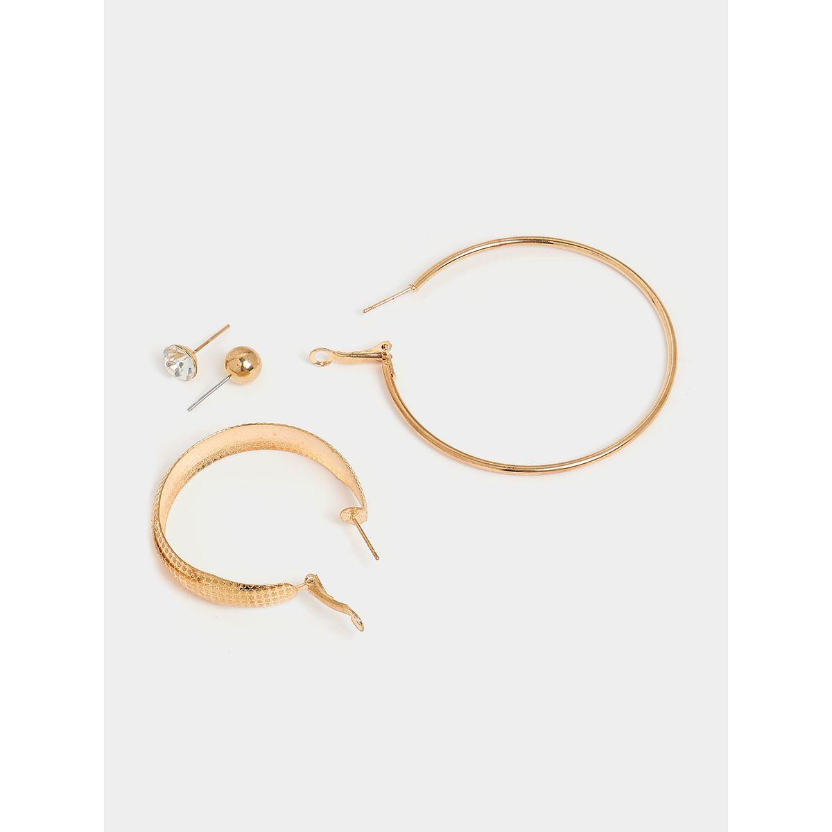 مجموعة من 6 اقراط كاجوال-women-watchesandjewellery-jewellery-earrings-image-3