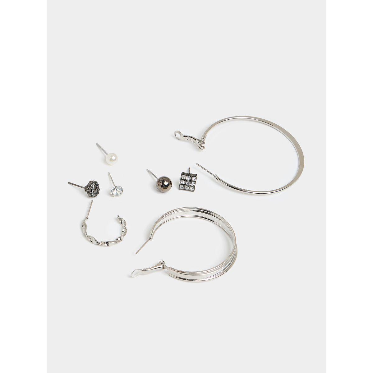 مجموعة من 9 اقراط كاجوال-women-watchesandjewellery-jewellery-earrings-image-3