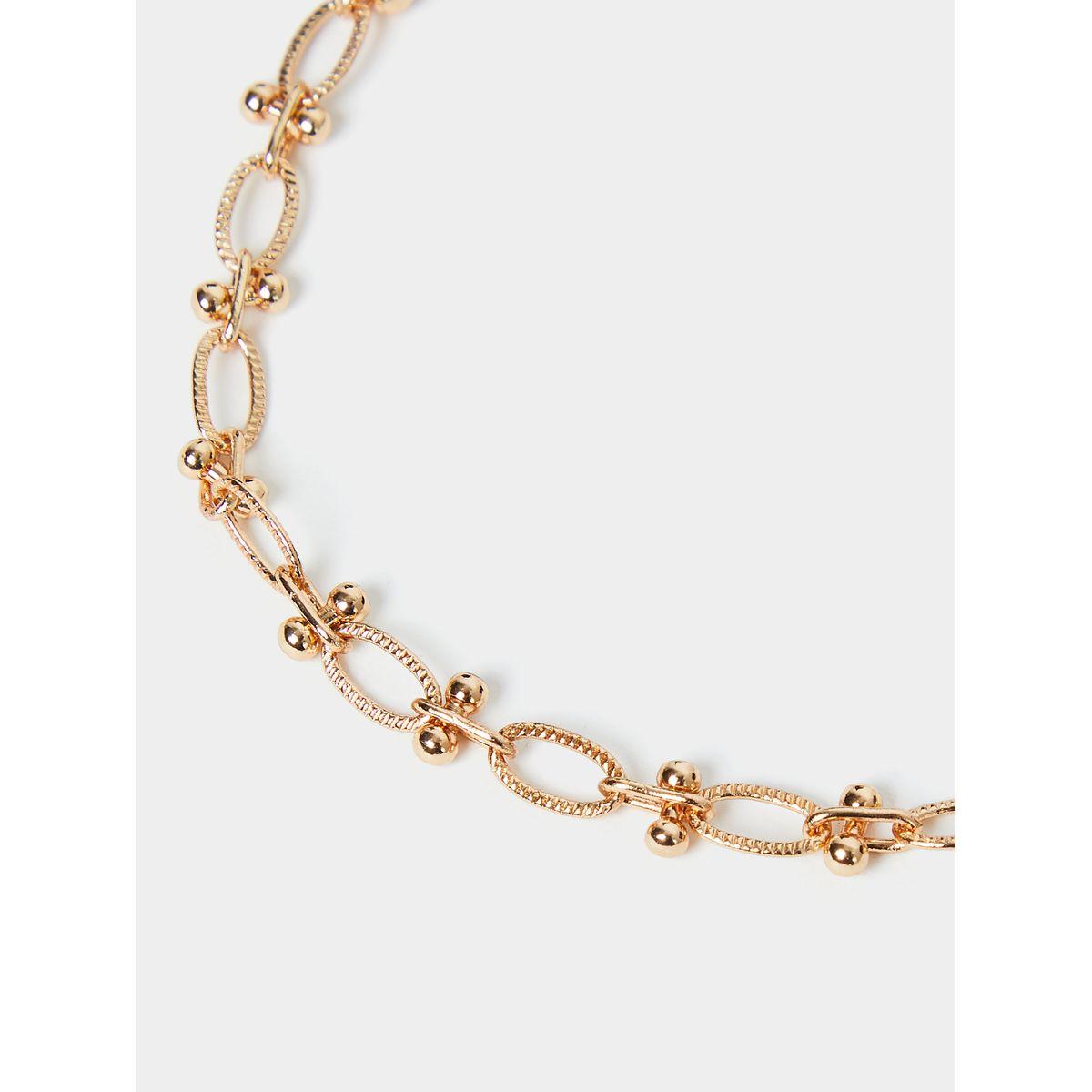 Styli Set Of 2 - Heart Drop Anklet-women-watchesandjewellery-jewellery-anklets-image-2