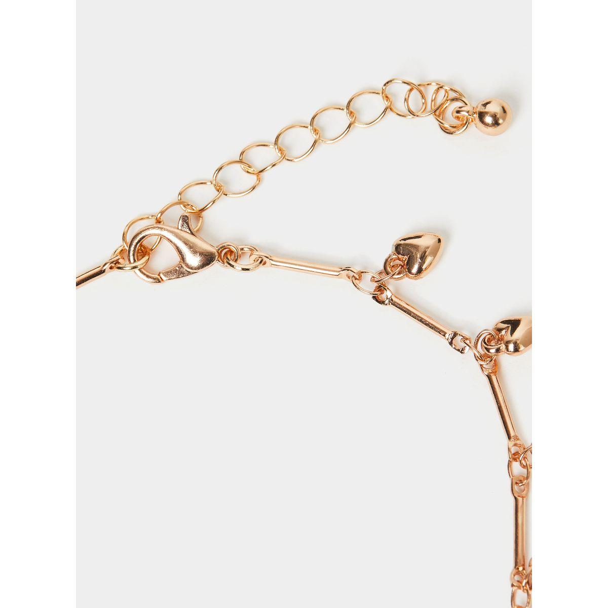 Styli Set Of 2 - Heart Drop Anklet-women-watchesandjewellery-jewellery-anklets-image-6