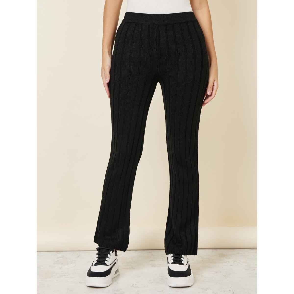 مجموعة من بنطال بارجل مستقيمة وكارديجان محبوك-women-clothing-coordsets-image-6