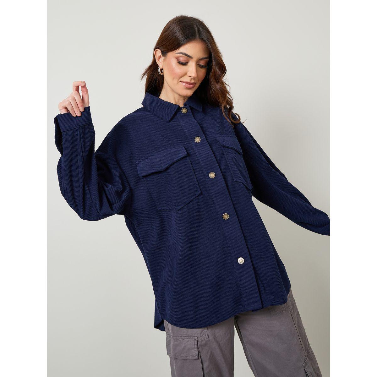 شاكيت كوردروي بقصة واسعة-women-winterwear-coatsandjackets-jackets-image-3