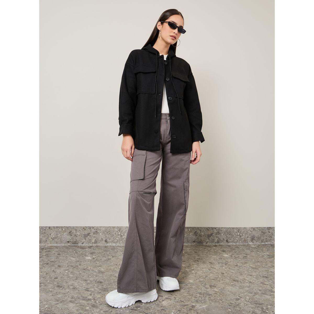 Styli Oversized Longline Hooded Wool Like Shacket-women-winterwear-coatsandjackets-jackets-image-2