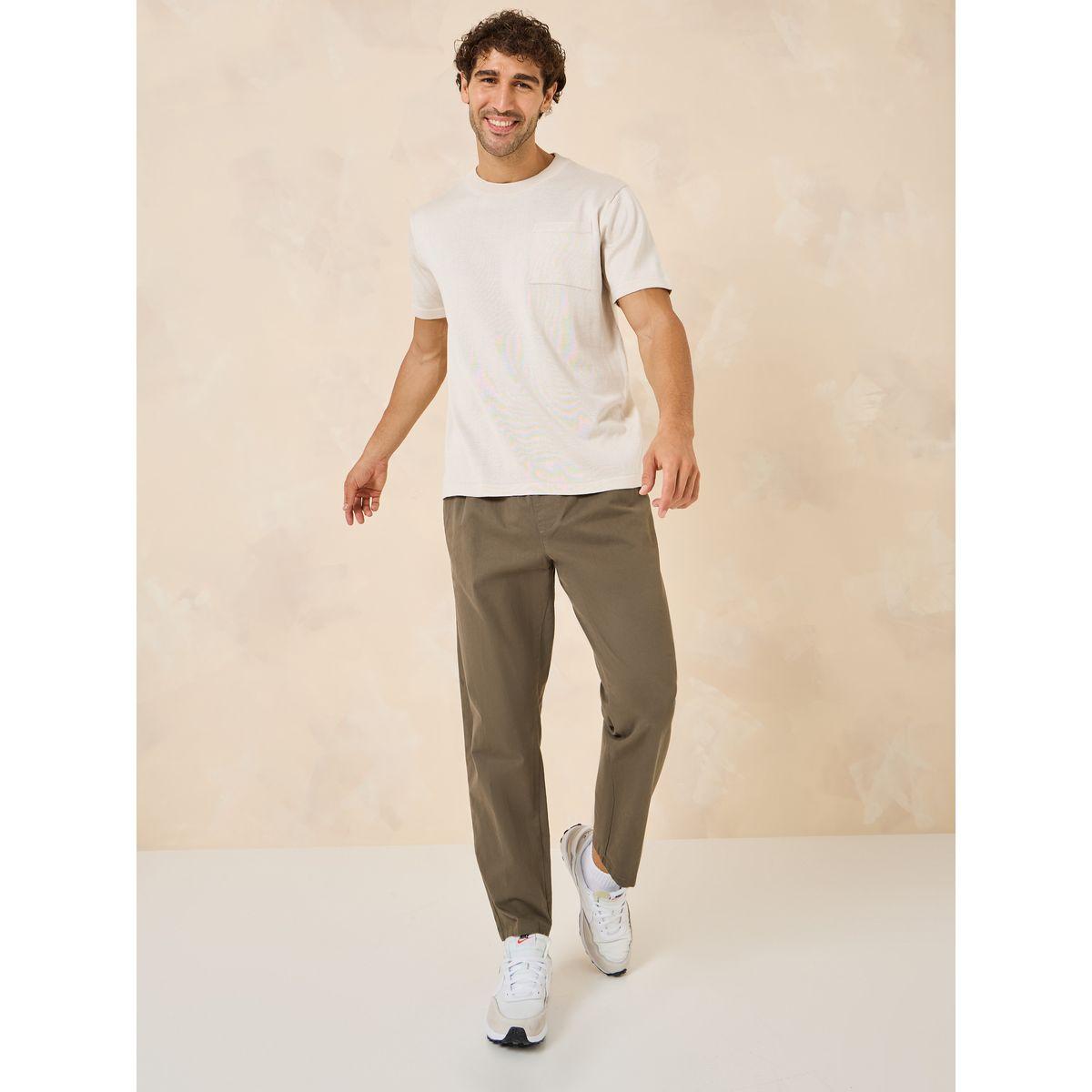 Styli Crew Neck Knit Oversized T-Shirt-men-clothing-tshirtsandpolos-tshirts-image-2