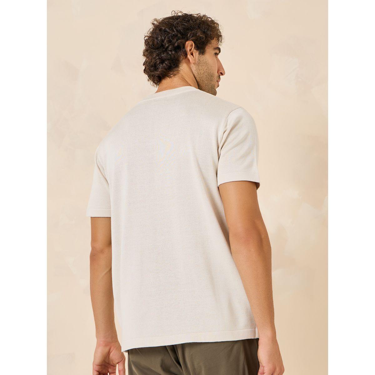 تيشيرت محبوك بقصة مريحة وجيب-men-clothing-tshirtsandpolos-tshirts-image-4