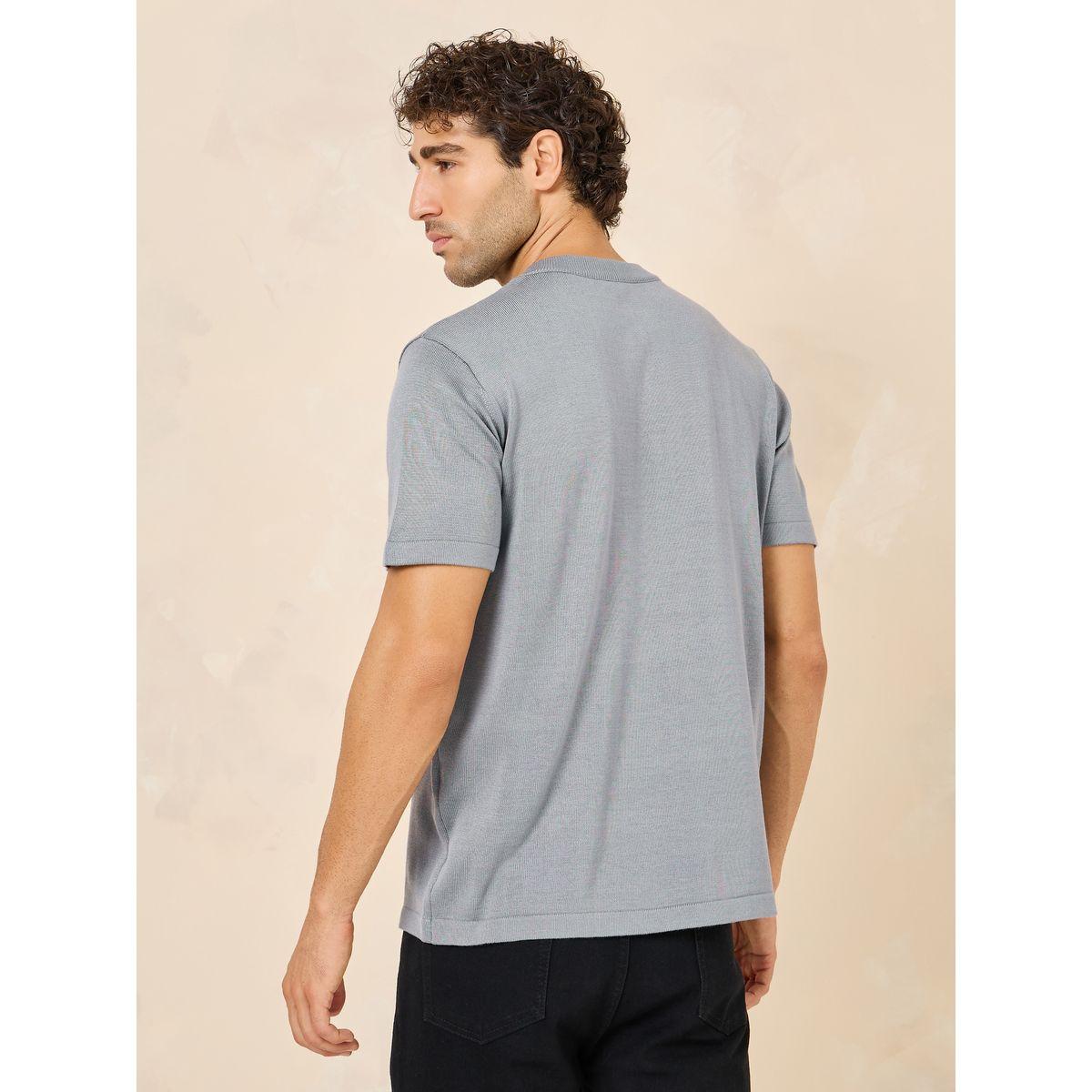 Styli Crew Neck Knit Oversized T-Shirt-men-clothing-tshirtsandpolos-tshirts-image-5