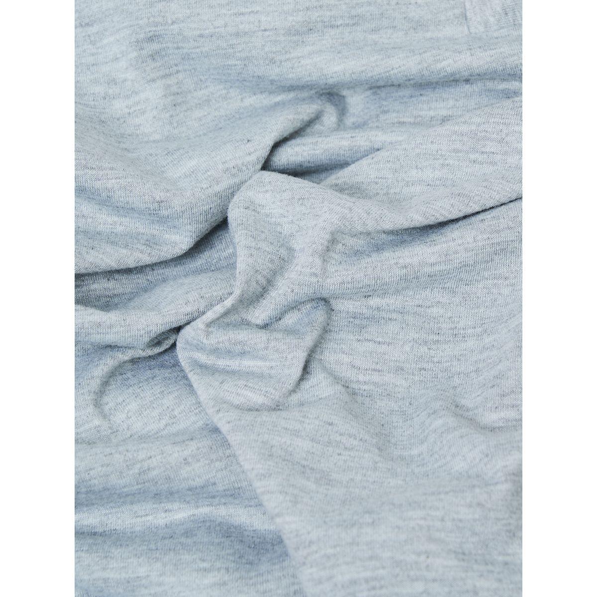 Styli Unwind Solid Placket Tee & Brushed Check Piped Pyjama Set-women-clothing-nightwear-pyjamas-longsets-image-6