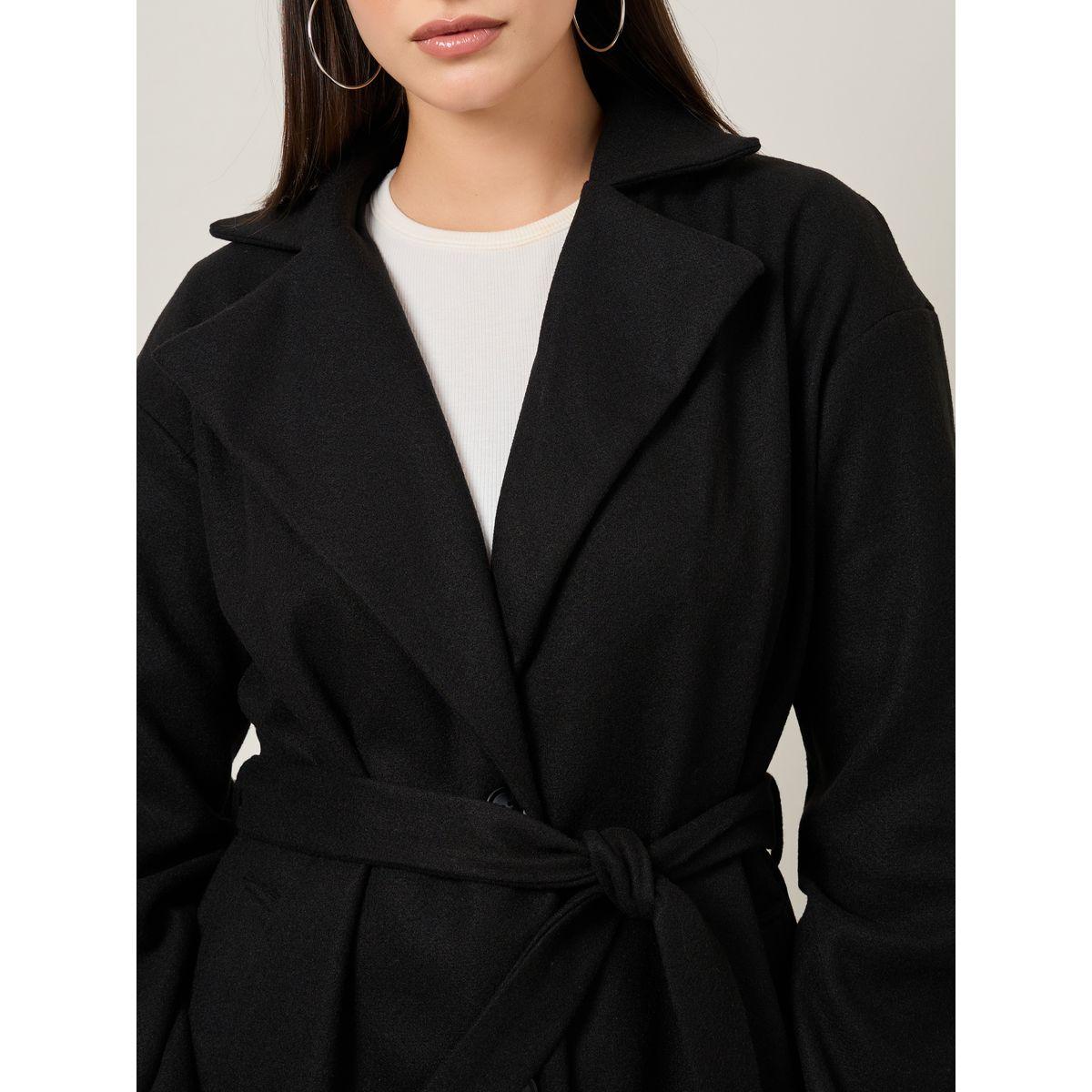 Styli Oversized Solid Belted Wool Like Midi Coat-women-clothing-coatsandjackets-coats-image-3