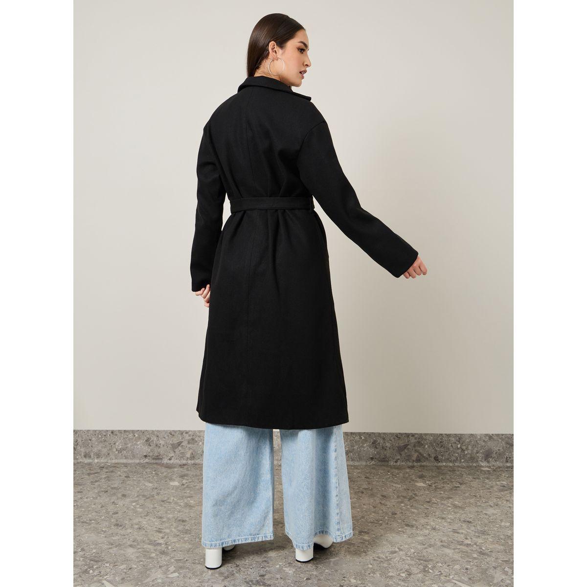 Styli Oversized Solid Belted Wool Like Midi Coat-women-clothing-coatsandjackets-coats-image-4