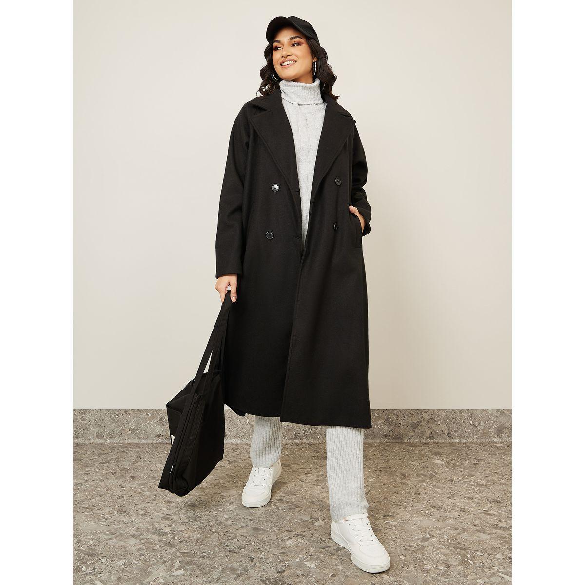 معطف ميدي واسع بصفين أزرار-women-clothing-coatsandjackets-coats-image-1